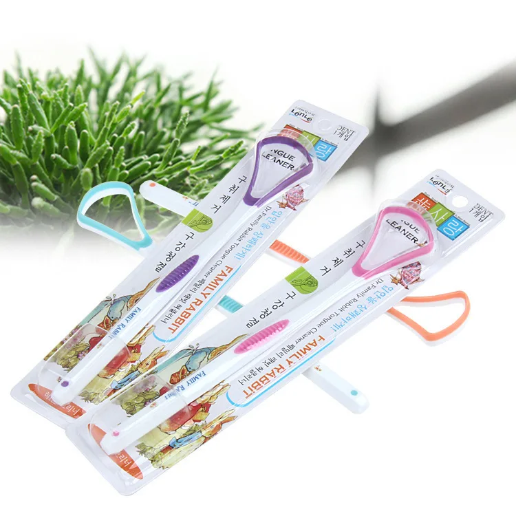 New Tongue scraper Cleaner Brush Scraper Kit Soft Clean Away bad breath products as seen on tv 2015 1 pc / pack|brush pony|brush shampoobreathing