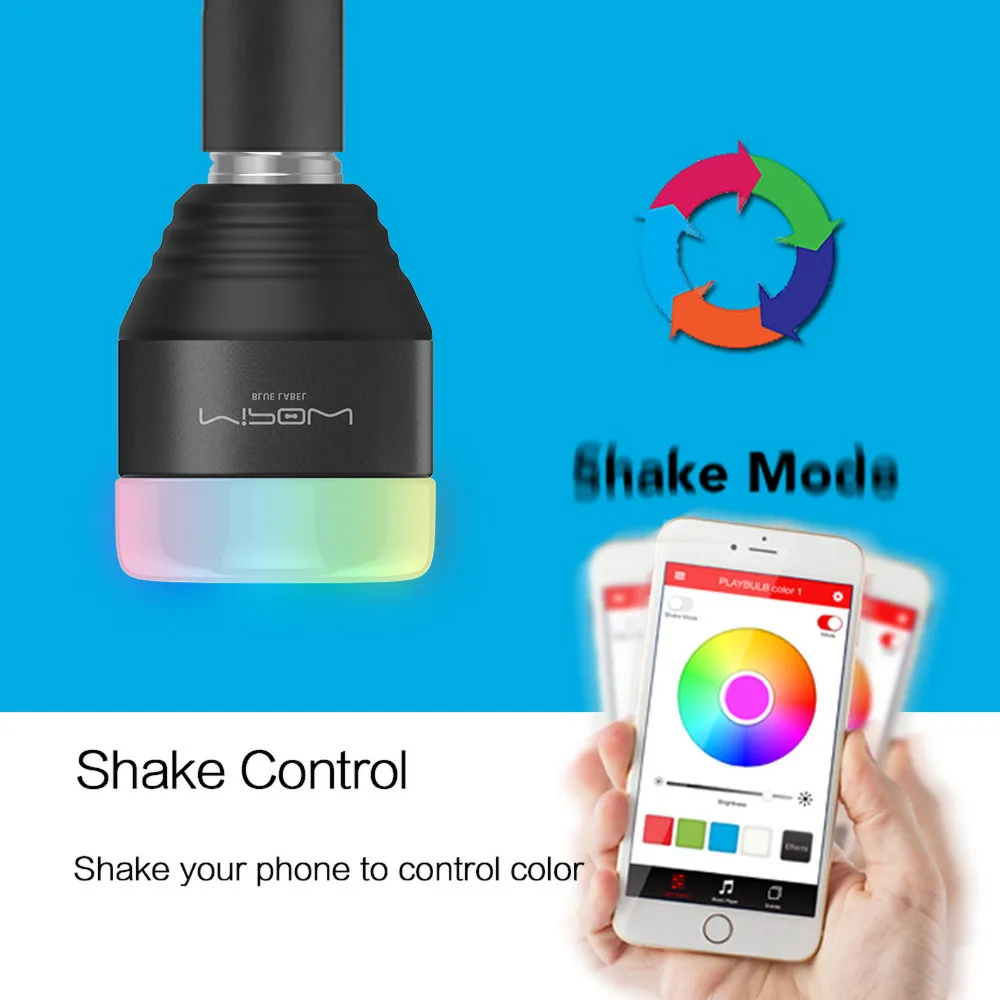 MIPOW Bluetooth светодиодные лампы смарт (умные) APP контролируется смартфоном