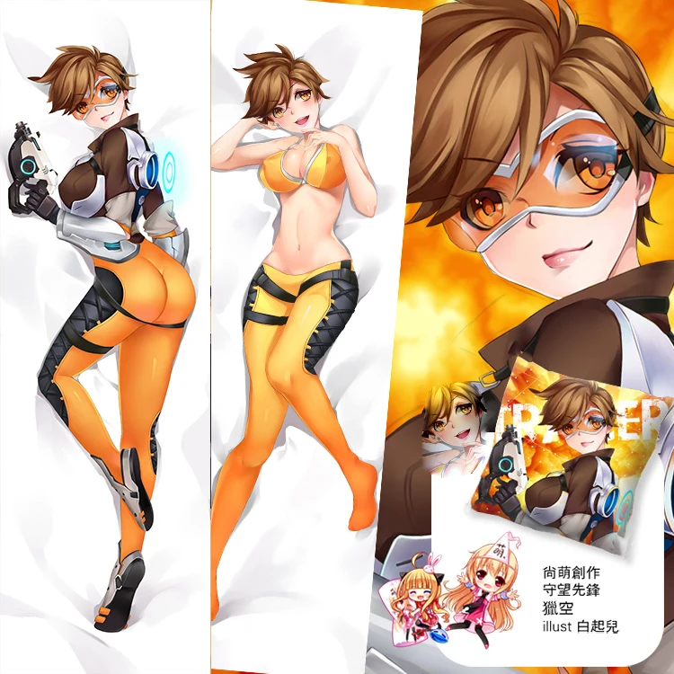 50X150 см Overwatch видео игра tracer боди kalua cameltoe мультфильм аниме Искусство Настенная