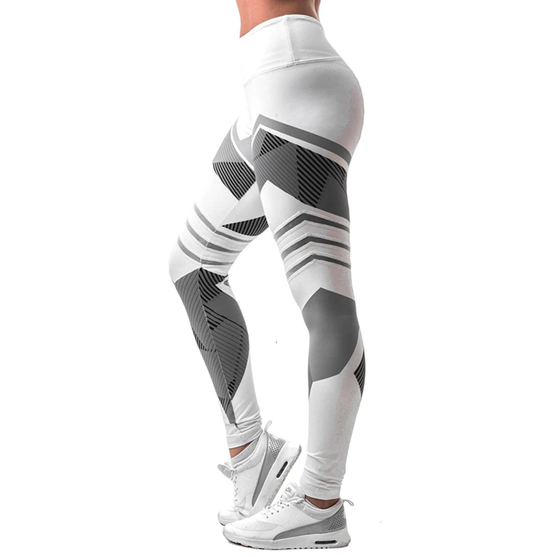 Штаны для йоги S XXXL большие размеры Ropa Deportiva Mujer леггинсы спортивные женские