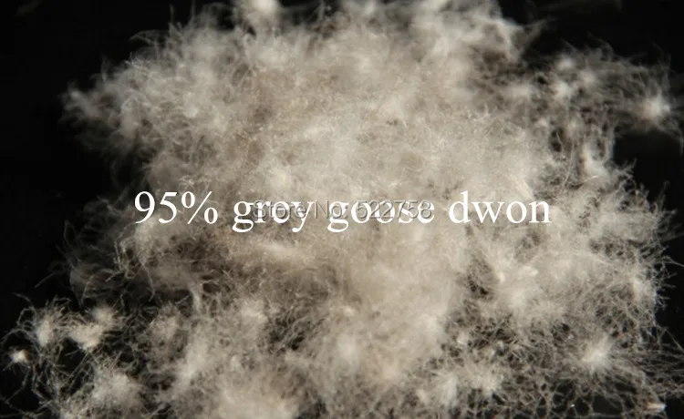 Мыть серый гусиный пух и 750 FP использовать как одеяло/спальный мешок Куртки