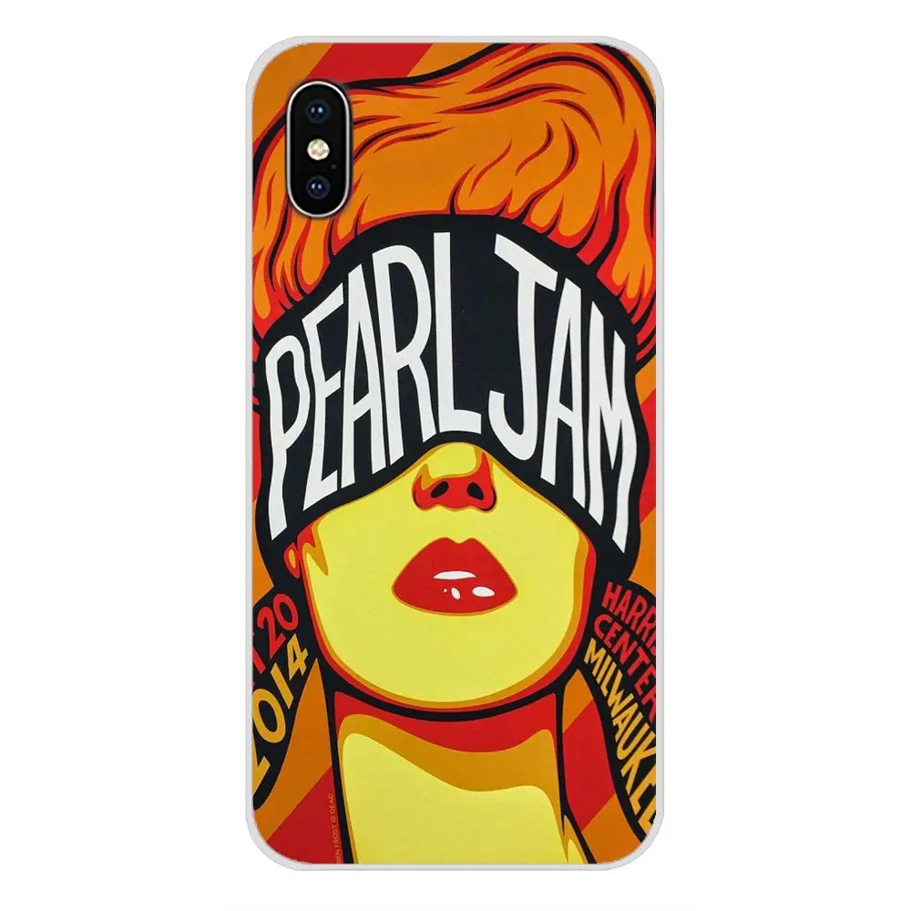 Pearl Jam Pj Milwaukee постер аксессуары чехол для телефона Samsung Galaxy S4 S5 MINI S6 S7 edge S8 S9 S10 Plus Note