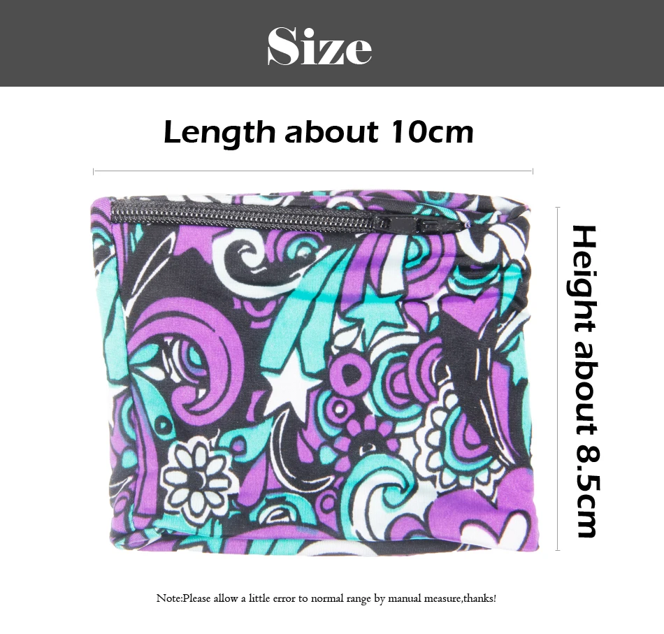 Светоотражающая карманная обмотка для поддержки запястья фитнес браслет из двух