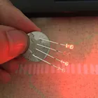 100 шт. 2*3*4 RGB быстрая вспышка DIP LED 234 светильник свет 2x3x4 мм светодиодсветодиодный Мерцающая фотолампа со сверхъярсветильник синами