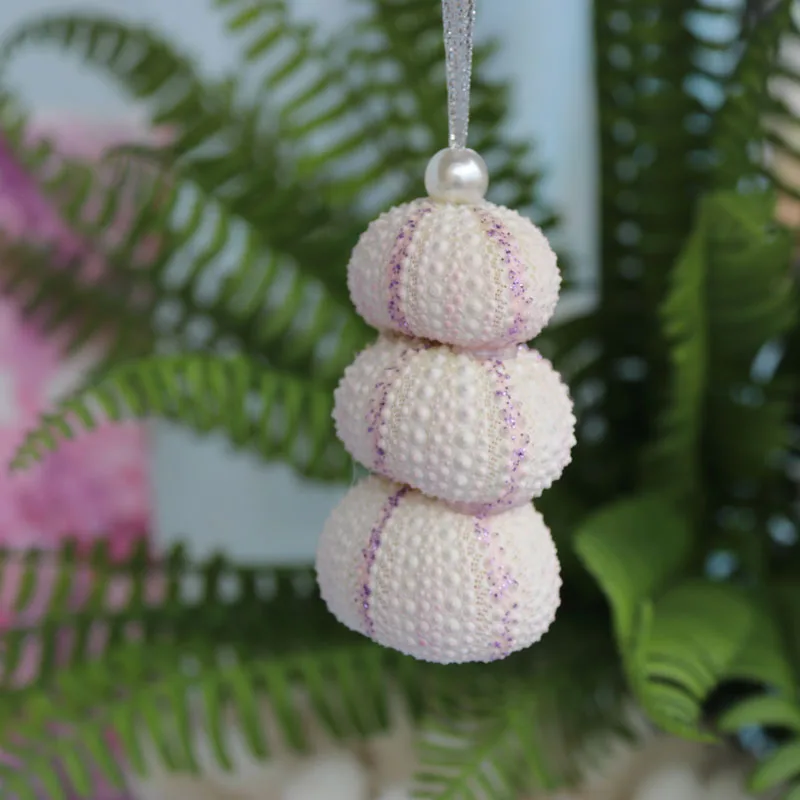 

Бесплатная доставка (3 шт./лот), линия, мигающий морской урчин, Рождественские Подвески и подвесные украшения, натуральная ракушка и ракушка, украшения ручной работы для вечеринки «сделай сам»