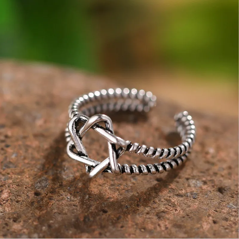 2019 мужские кольца 100% для шести звезд дизайн винтажные тайские ювелирные изделия