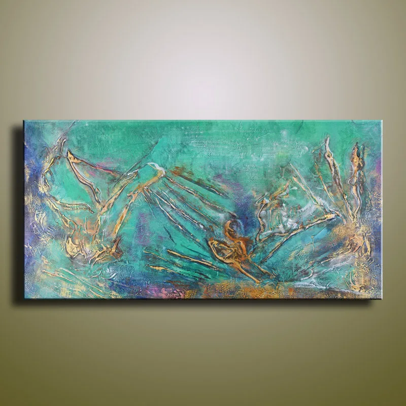 Картина маслом на холсте ручной работы современная 100% лучшее искусство картина с