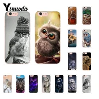 animal night owl tpu phone case cover shell for iphone 13 6s 6plus 7 7plus 8 8plus x xs max 5 5s xr 10