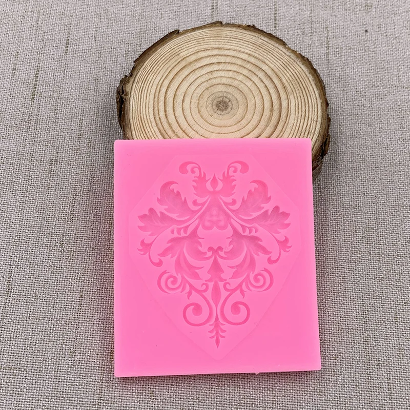 Кружева силиконовые формы помадка тиснение текстура форма для торта