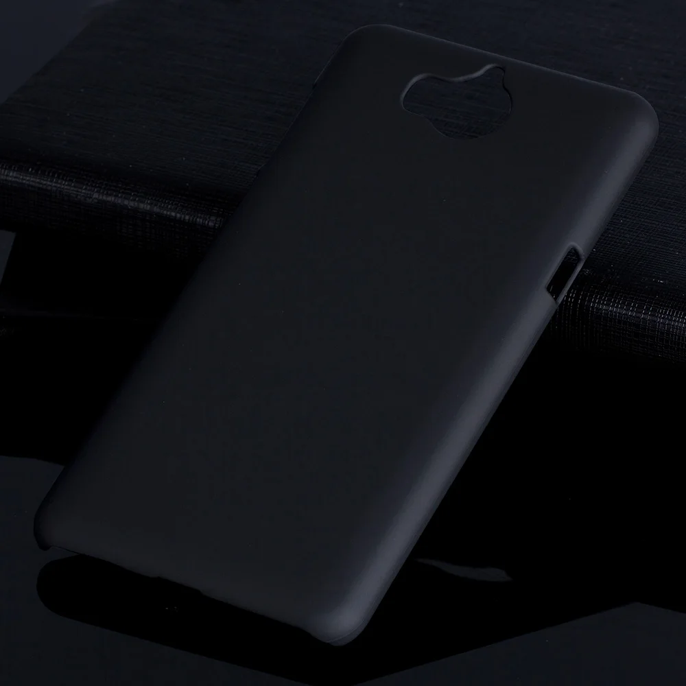 Пластик Coque 5.0For huawei Y6 чехол для huawei Y6 Y5 Nova Young Honor Play 6 III 3 телефона чехол-лента на заднюю панель - Цвет: Black