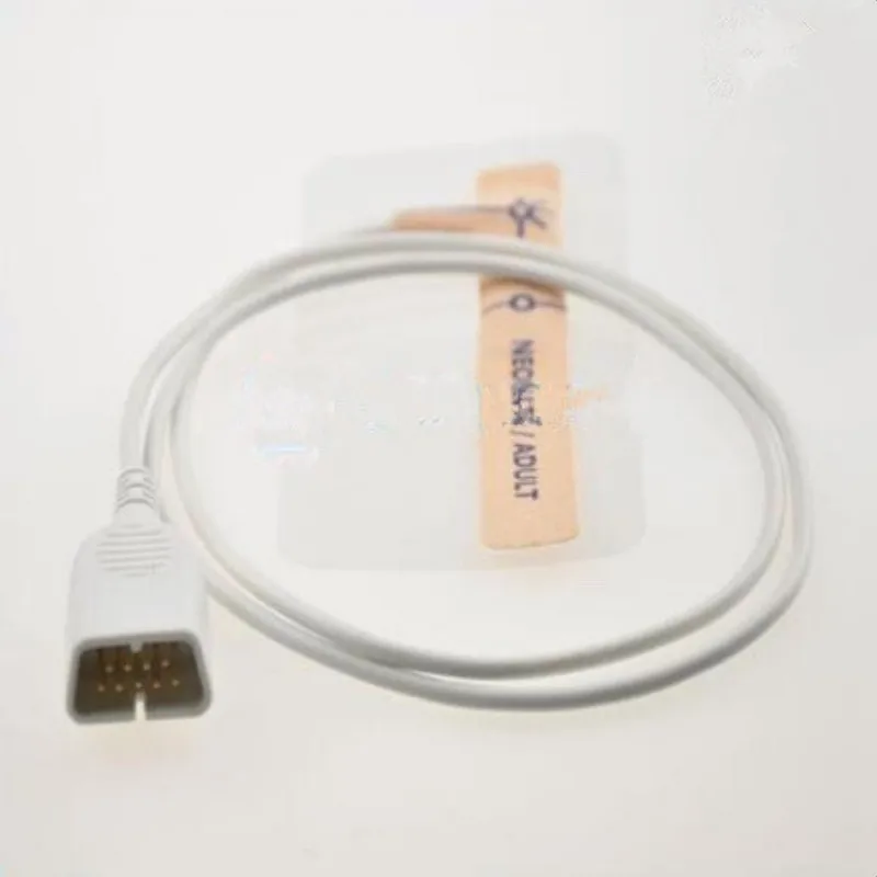 

25pcs/Lot FREE SHIPPING Compatible For Nihon Kohden DB 9Pin Disposable Spo2 Sensor Adult/Neonate Use Pulse Oximeter Probe PVC 1M