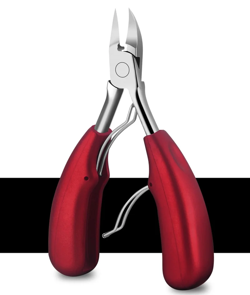 2pcs/set New Red Feet Care Toe Nail Clippers Trimmer Cutters Professional Paronychia Clipper Nippers Chiropody Podiatry Tool | Красота и