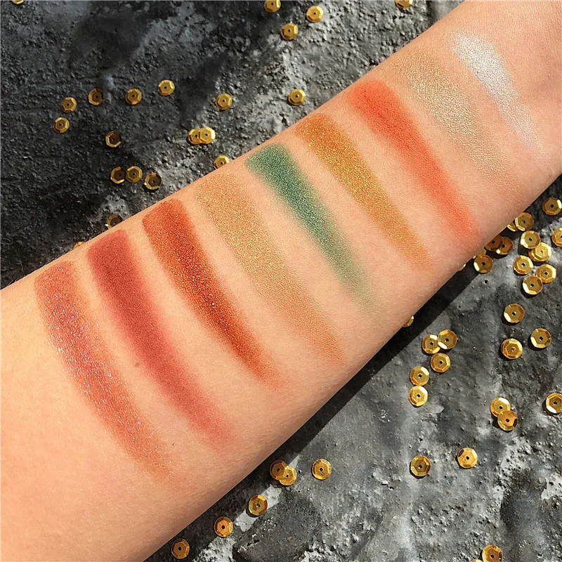 9 colorprofrofessional тени для век Палитра матовый блеск легко носить тени для век Палитра Maquiagem Макияж Палитра теней для век