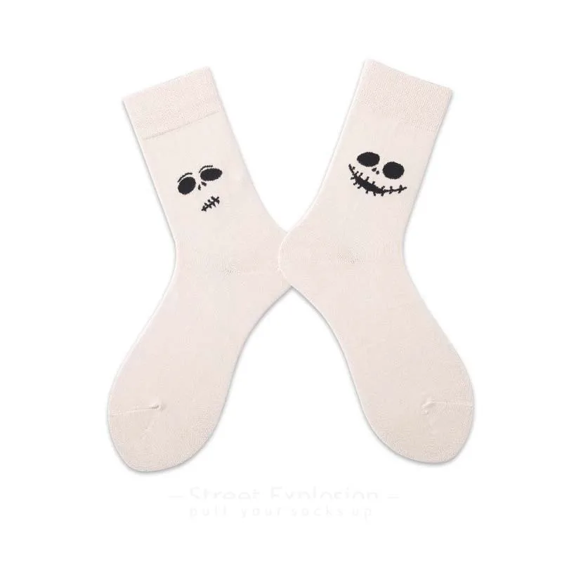 [COSPLACOOL] смешные мужские носки с изображением панды Harajuku Calcetines Hombre Divertidos, новинка, подарок, носки унисекс для скейтборда
