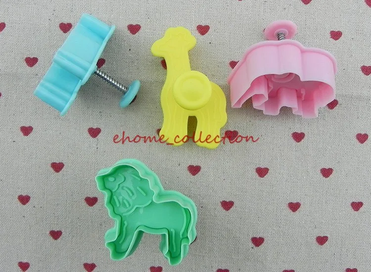 Мультяшная форма для выпечки печенья Милого Животного Льва жирафа в форме зебры