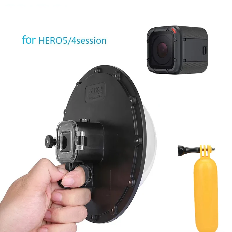 for gopro 4s 5s TUYU водостойкий SJ6 купольный порт для SJCAM SJ6 SJ7 камера полусферический аксессуары для корпуса 30 м купольная камера водостойкий купол - Цвет: for gopro 4s 5s