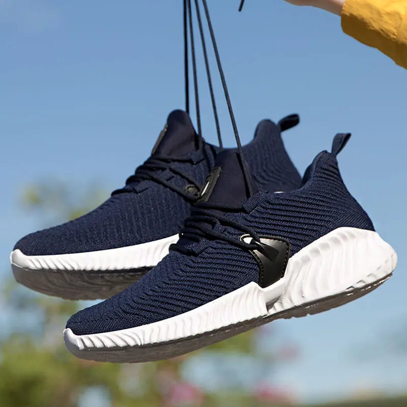 SUROM мужская легкая обувь для бега дышащая спортивная с низким берцем мужчин