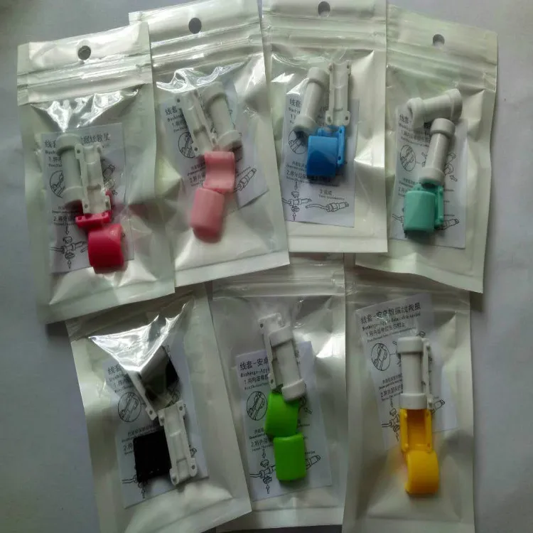 

100pcs/lot USB Charger Data Cable Protector cable saver for oppo r7 r7s r9s/r9plus/r11 Android cord protector cable winder
