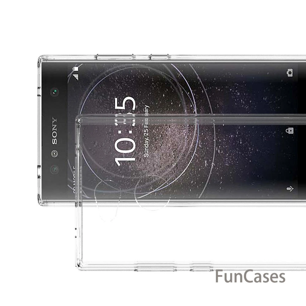 Для sony Xperia L2 Чехол Мягкий ТПУ силиконовый гелиевый задняя Сумка Coque/чехол для