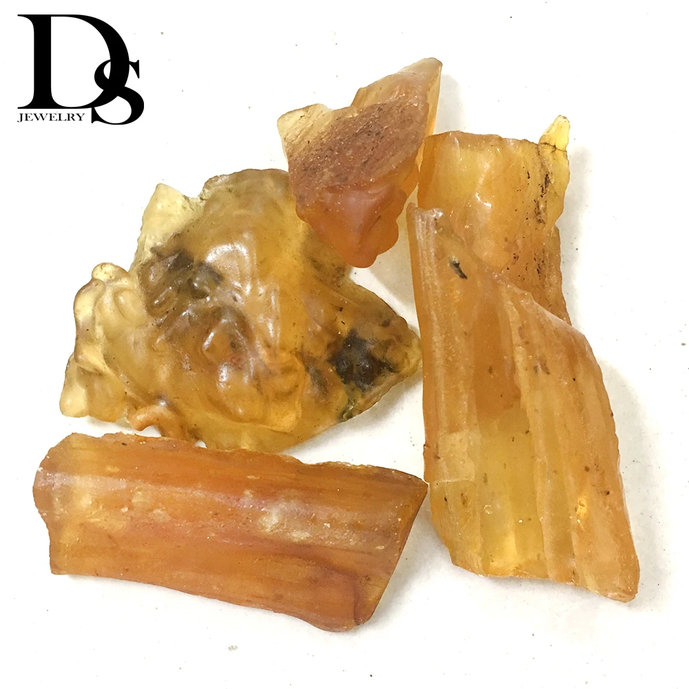 

100% Natural Raw Rough Copal Amber Fossil Minerals Specimen Quartz Crystal Stone Minerals DIY Jewelry Home Decoration