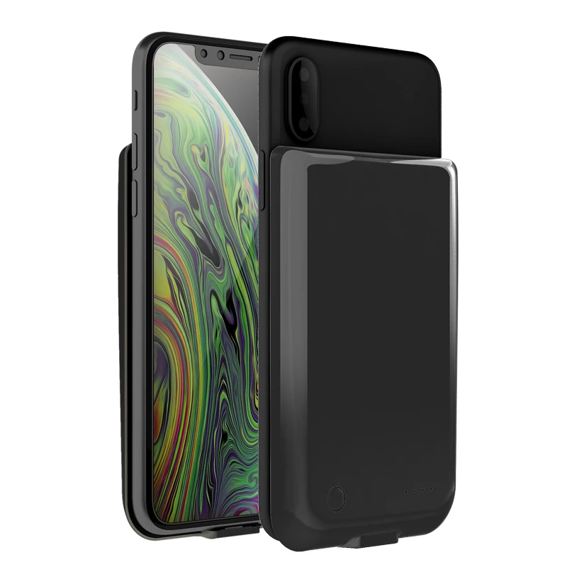 Для iPhone 5 5S SE 6 6S 7 2018 8 X XS MAX батарея Чехол Smart аудио выход зарядное устройство случае