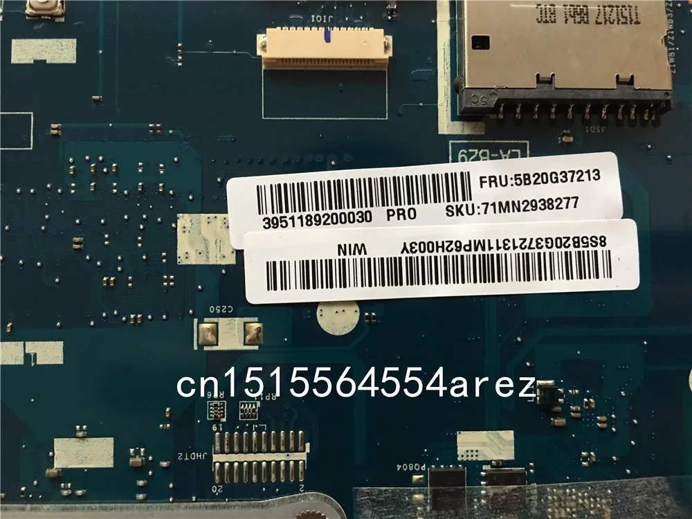 Ноутбук lenovo B50-45 материнская плата W8P AMD A8-6410 5B20G37213 2G ZAWBB LA-B291P DDR3