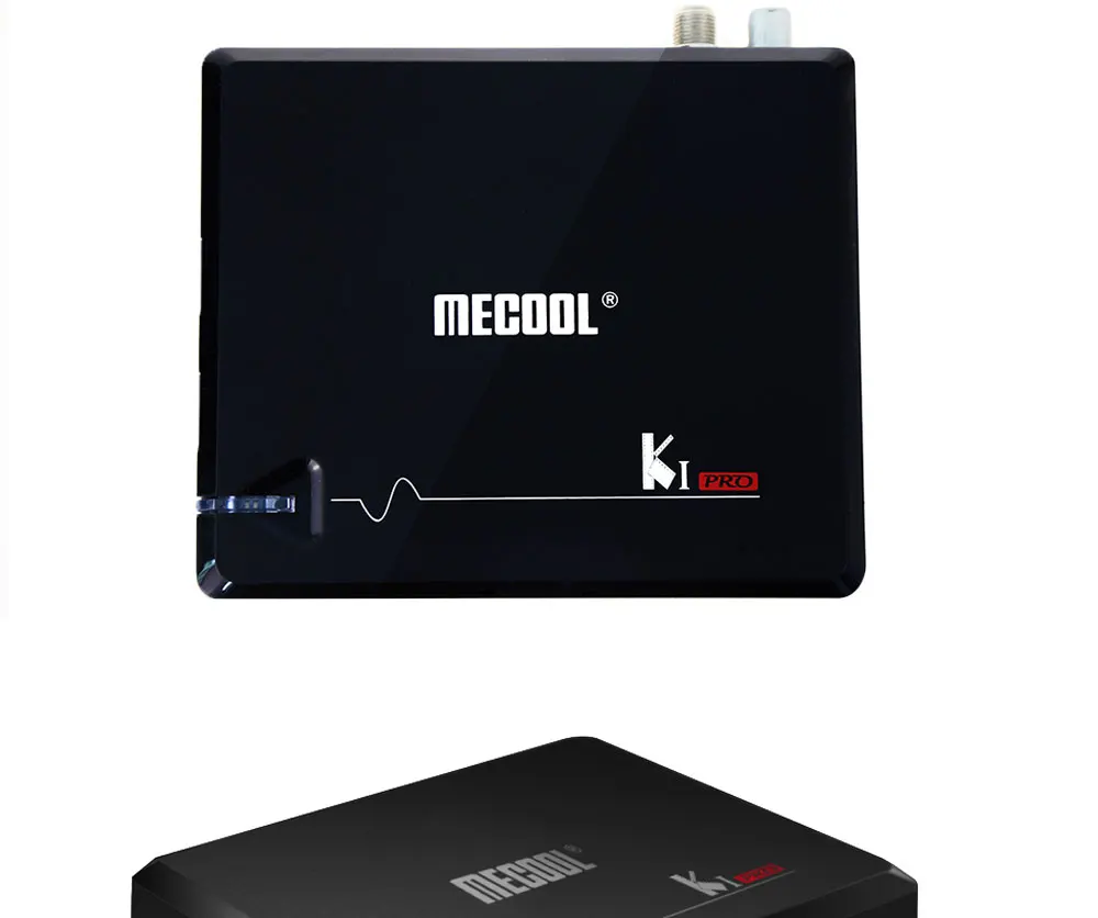 Mecool KI PRO 2 ГБ/16 ГБ DVB-T2 DVB-S2 DVB-C Android 7,1 ТВ приставка Amlogic S905D wifi HD спутниковый ресивер Поддержка Google Widevine