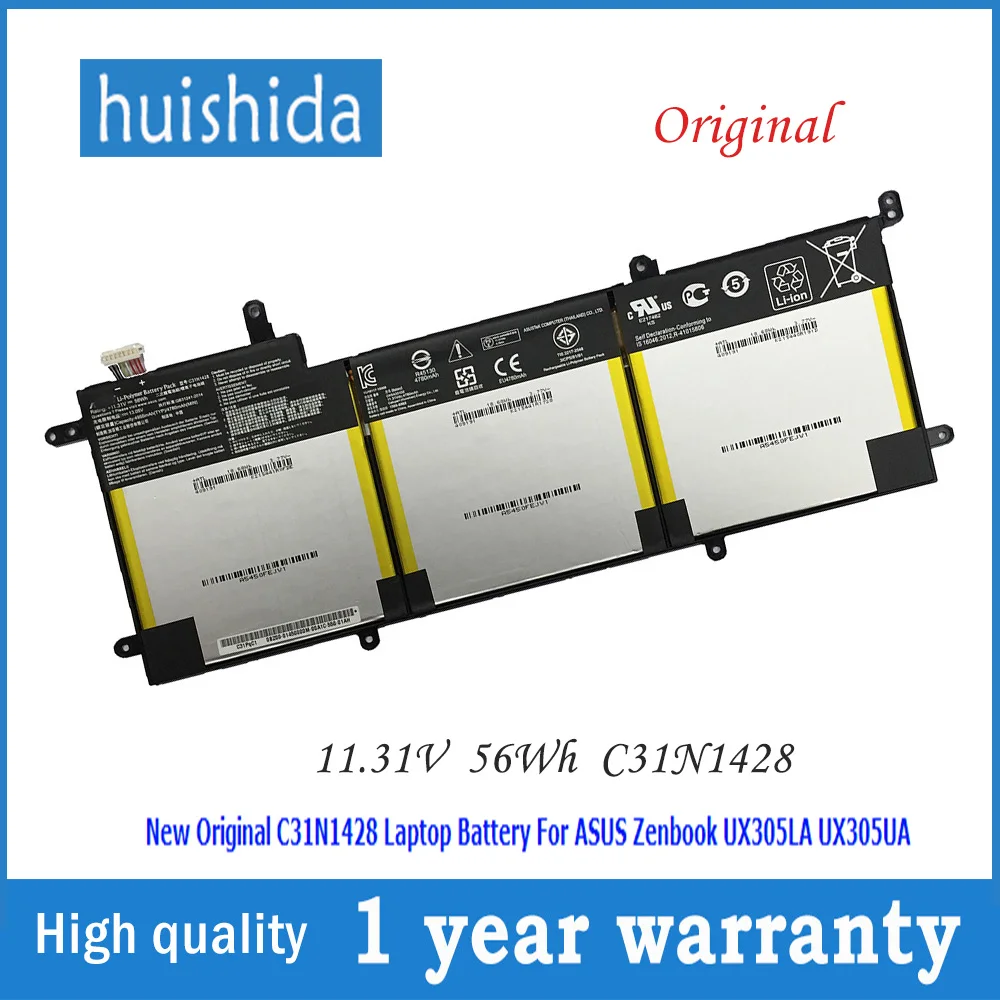 11 31V 56WH C31N1428 новая Оригинальная версия zenbook UX305/UX305LA/UX305UA series|Аккумуляторы для