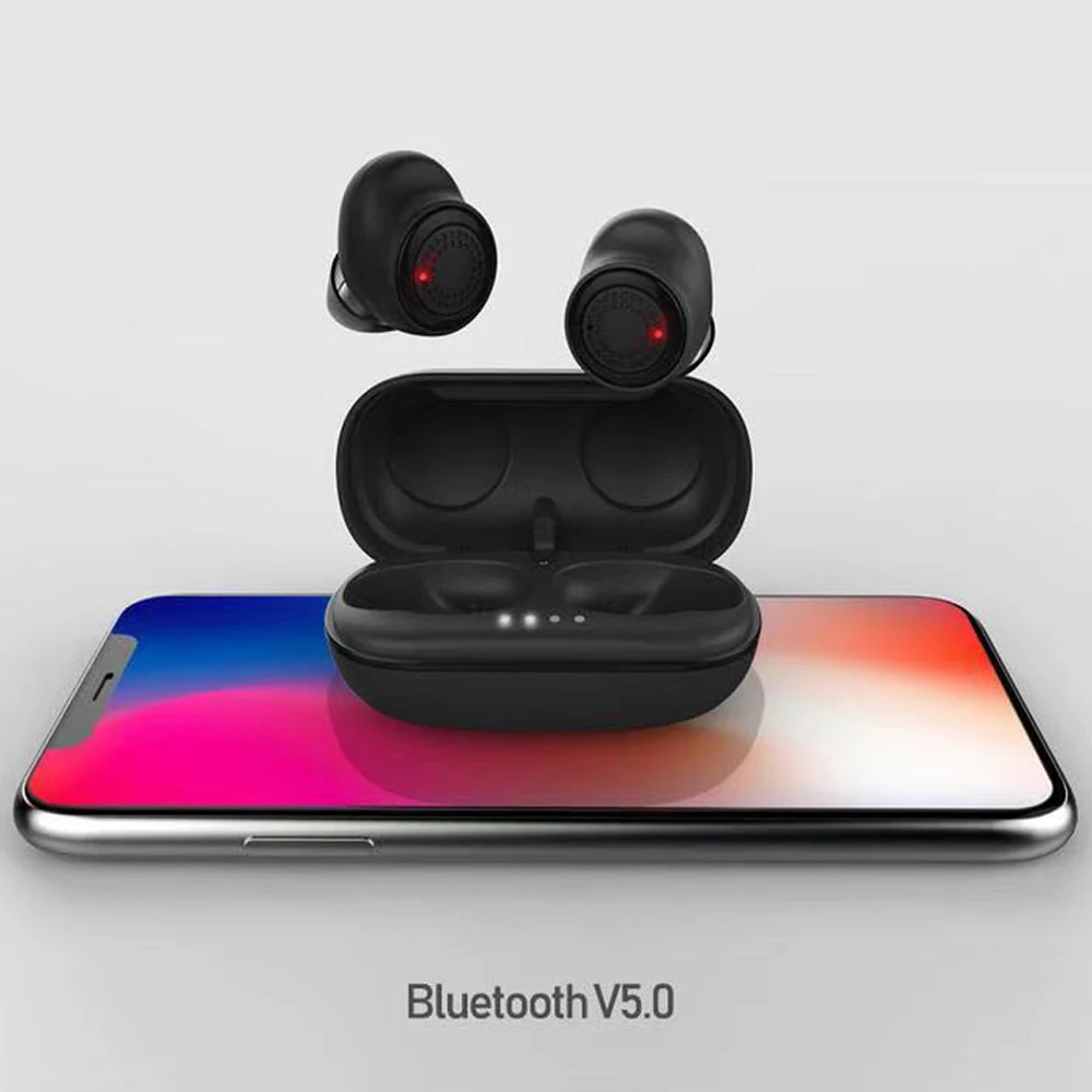 Remax TWS 2 Беспроводная гарнитура Bluetooth 5 0 наушники Близнецы с зарядной коробкой