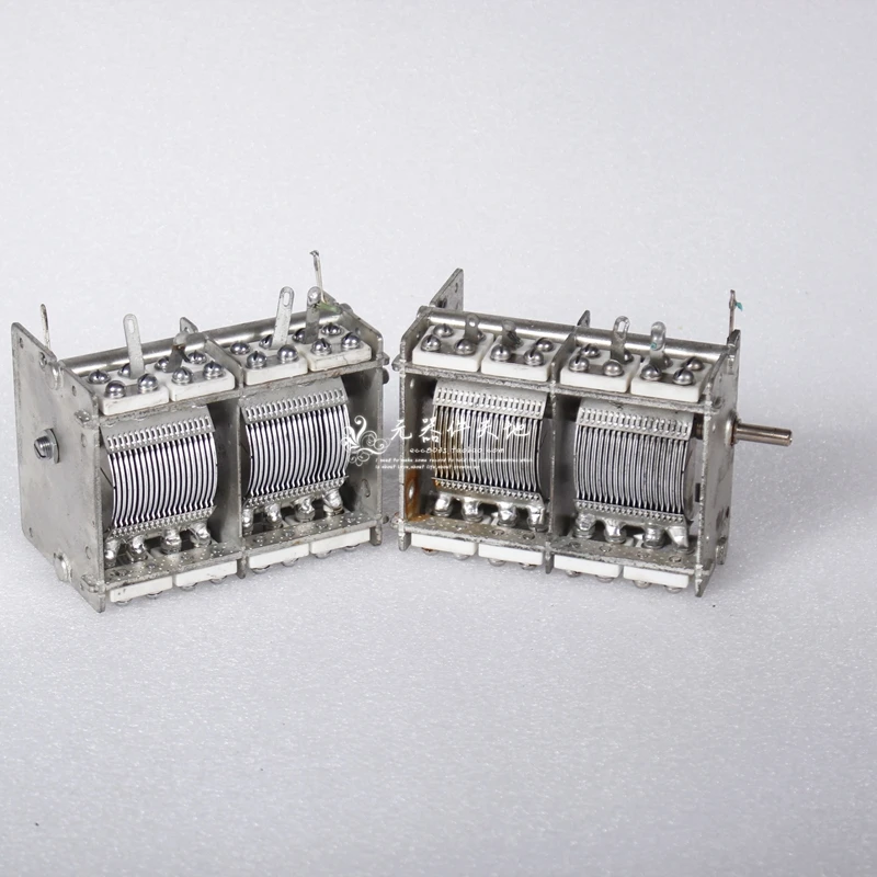 Double variable capacitor 26PF-810PF DIY disassemble | Обустройство дома
