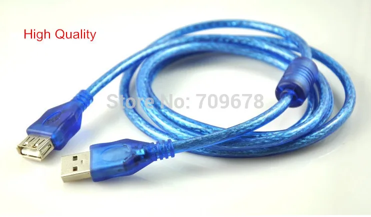 Удлинительный кабель USB 1 5 м магнитный от помех 10 шт./лот (предложение для