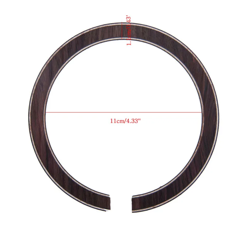 1 шт. розетка акустической гитары дерево саундхол для inlay rosette высокое качество