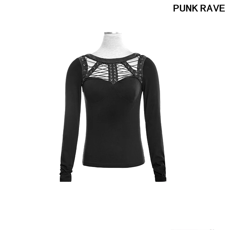 Модные облегающие однотонные футболки с открытой спиной и длинным рукавом