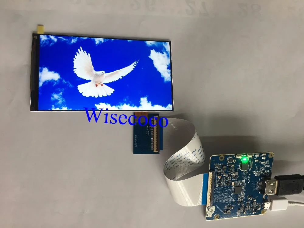 Hdmi-mipi для DK1 и DK2 5,5 дюймов 2560x1440 2K VR ЖК-экран с Hdmi на mipi плата драйвера lcd MIPI 2560*1440