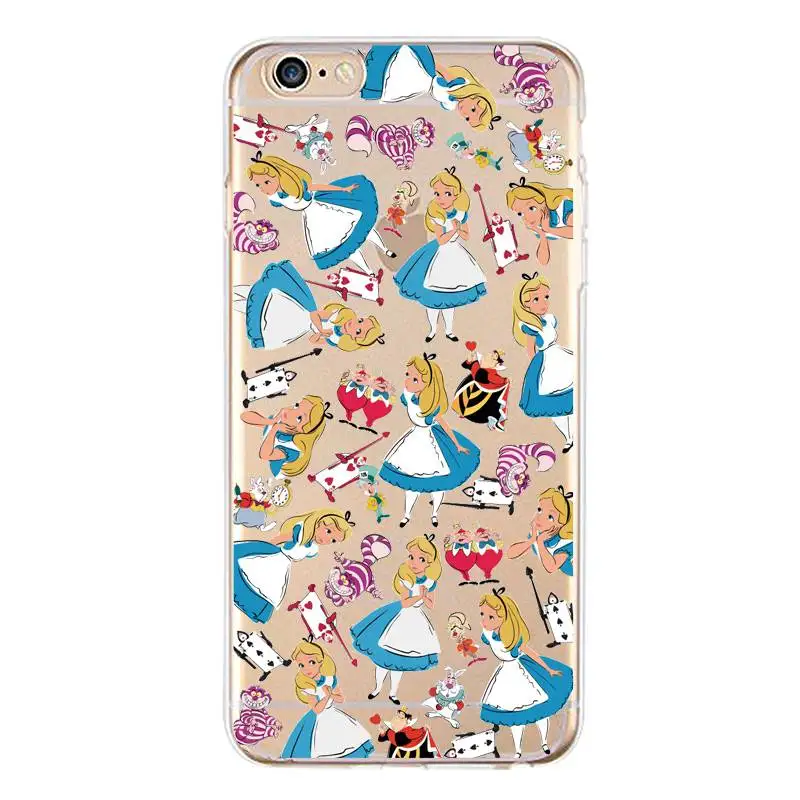 Bear Soft Clear TPU Phone Case For iPhone 4/4s 5 5s 6 6plus 7 8plus x Silicone Flash Minnie Coque Cover Free Shipping | Мобильные