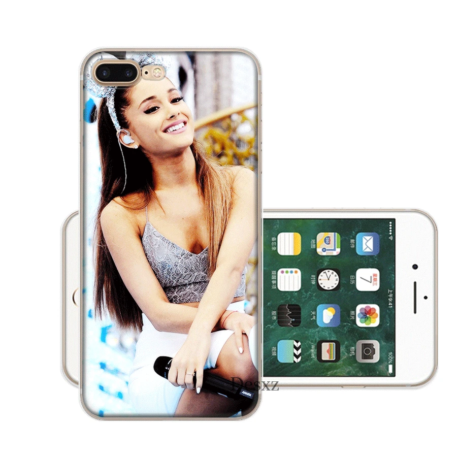 Чехол для мобильного телефона Desxz Ag Ariana Grande iPhone 11 Pro XS Max X XR 6S 6 78 Plus 5 5S SE |