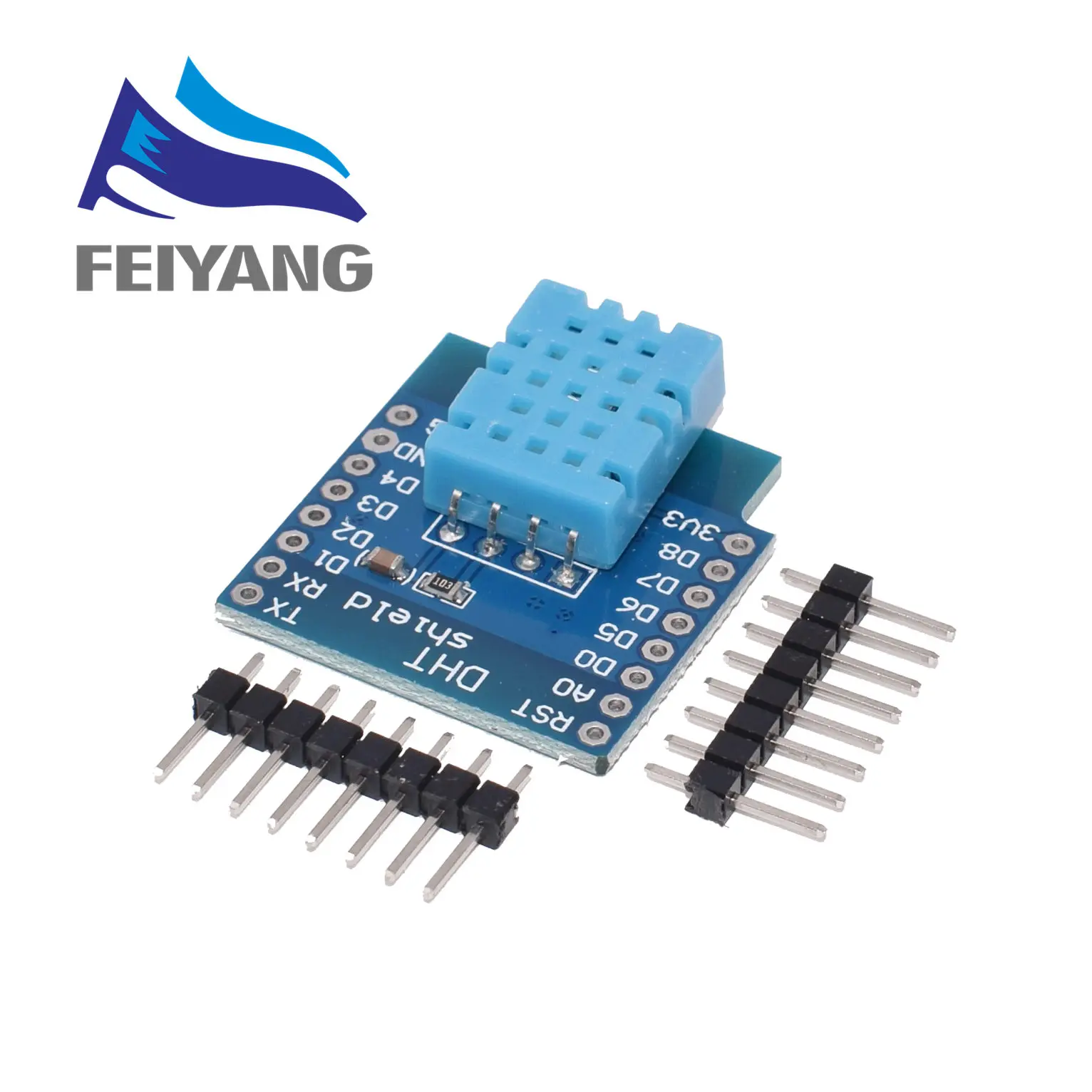 10 шт. DHT щит для Wemos D1 Mini DHT11 DHT22 одноавтобусный цифровой датчик температуры и