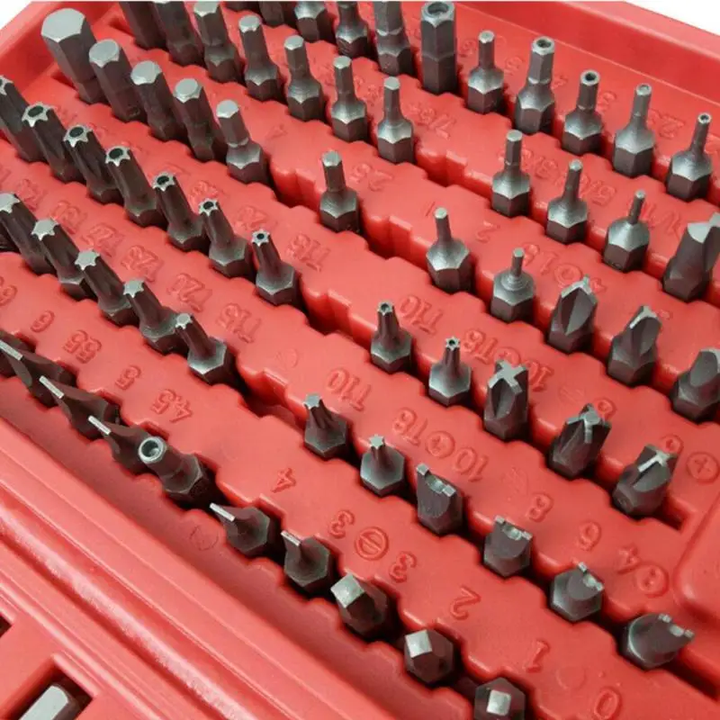 98 шт. Torx Star Spline шестигранный крестообразный Набор торцевых головок ремонтный инструмент оборудование для гаража многофункциональный комбинированный набор инструментов