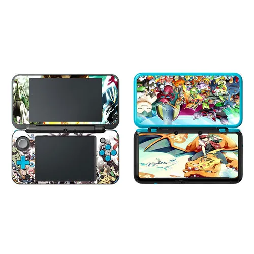 2DSLL0208 Pokemon GO виниловая наклейка на обложку, наклейка на кожу для нового 2DS LL XL, наклейка на обложку s для nintendo 2 DSLL, Виниловая наклейка на кожу, протектор - Цвет: 2DSLL0208