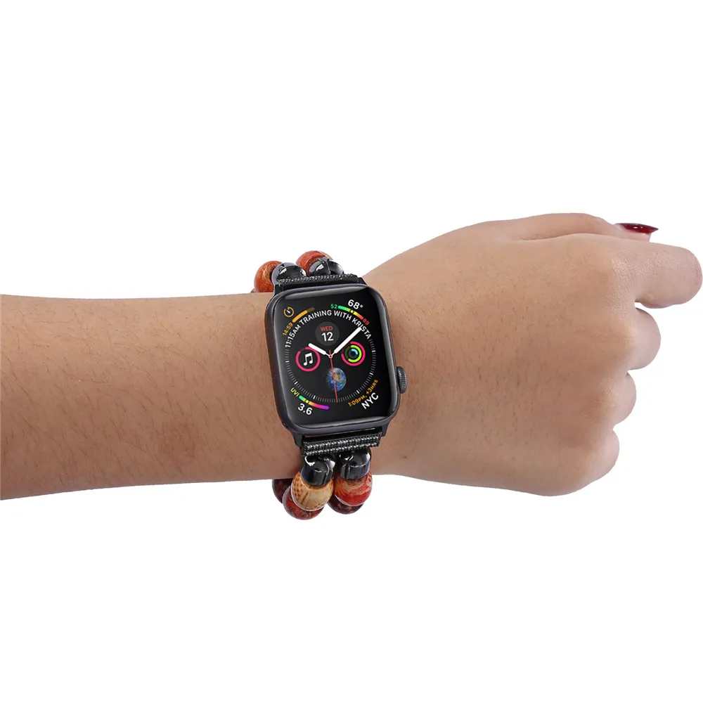 Ремешок из нержавеющей стали для Apple Watch Band Series 5 4 3 2 1 38 мм 42 40 44 | Наручные часы