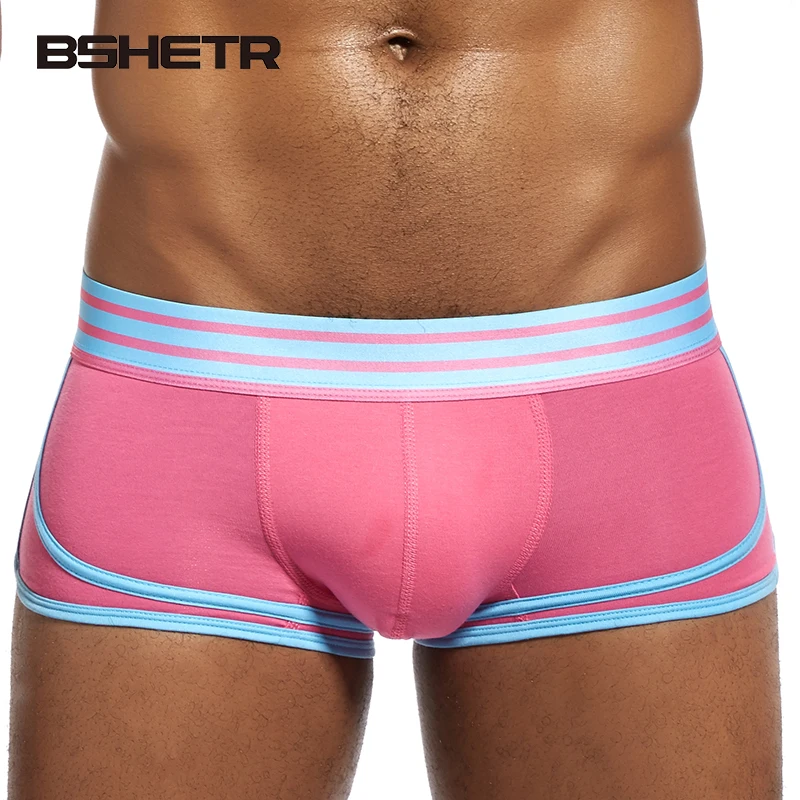 

Men's Boxers New Breathable Cotton Men underwear boxers Soft U convex pouch underpants Sexy Men's boxer shorts Male Slip panties