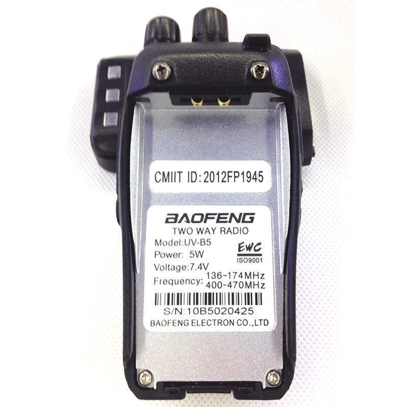 20 шт. BaoFeng UV B5 рация VHF/UHF Двухдиапазонный портативный CB Ham радиостанция