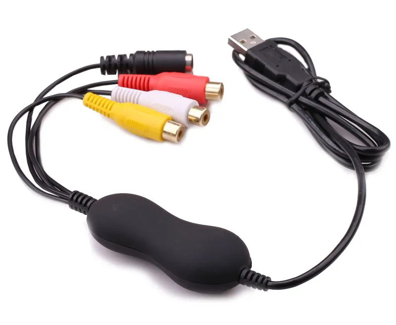 Новый USB видеозахват Ezcap158 аналоговая видеозапись для XBOX PS3 VHS Windows Linux MAC win10 лучше
