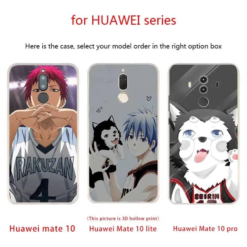 Чехол-накладка Kuroko для Huawei Mate 30 20 10 Lite Pro Y9 2019 2018 Nova 5T 5i 3i 5 | Мобильные телефоны и