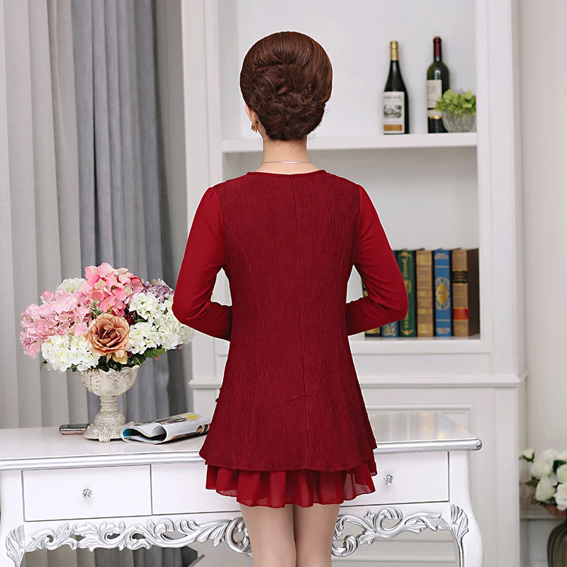 Кружевные рубашки на подкладке 2021 весна осень новая мода для мамы одежда