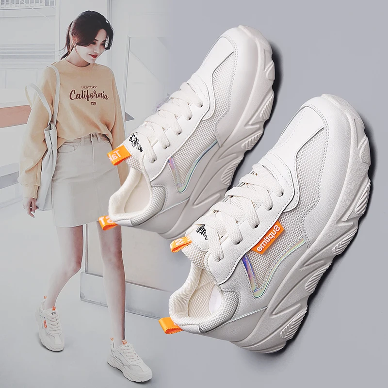 Женская обувь женские кроссовки на платформе повседневные брендовые yongge-xm01 2019 |