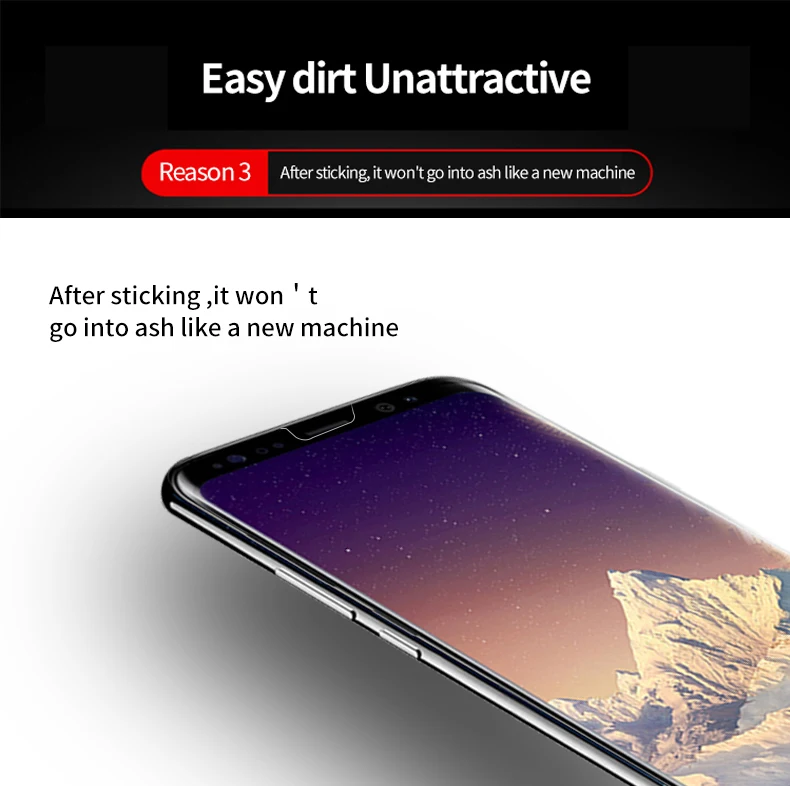 3D полноэкранная жидкая полная клеевая пленка из закаленного стекла для samsung Galaxy Note9 полноэкранное покрытие жидкая УФ-защита экрана