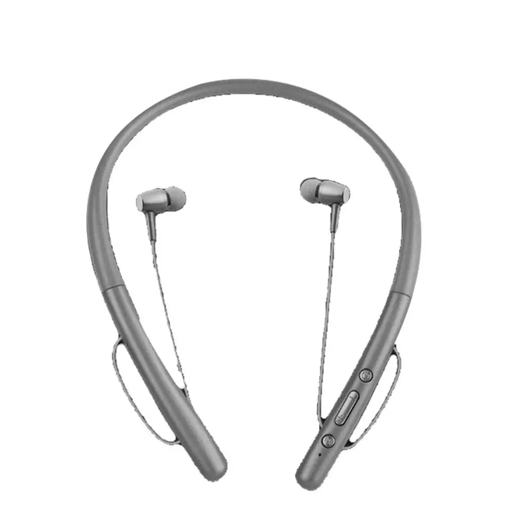 Шейные наушники бинауральные стерео шумоподавление беспроводные Bluetooth HiFi