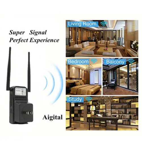 300 Мбит/с Wi Fi ретранслятор беспроводной расширитель диапазона Усилитель сигнала