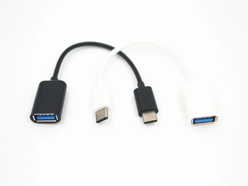 USB кабель 3 1 Type-C USB-C OTG USB3.1 Male to USB2.0 Type-A Женский адаптер Шнур для зарядки мобильного